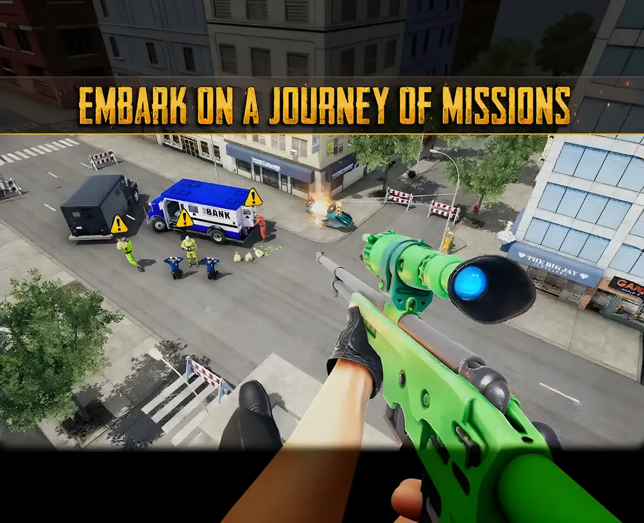 狙击手射击枪游戏3D