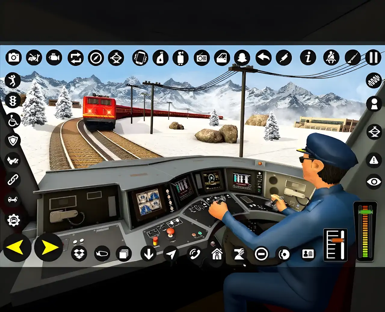 戏：火车开车的