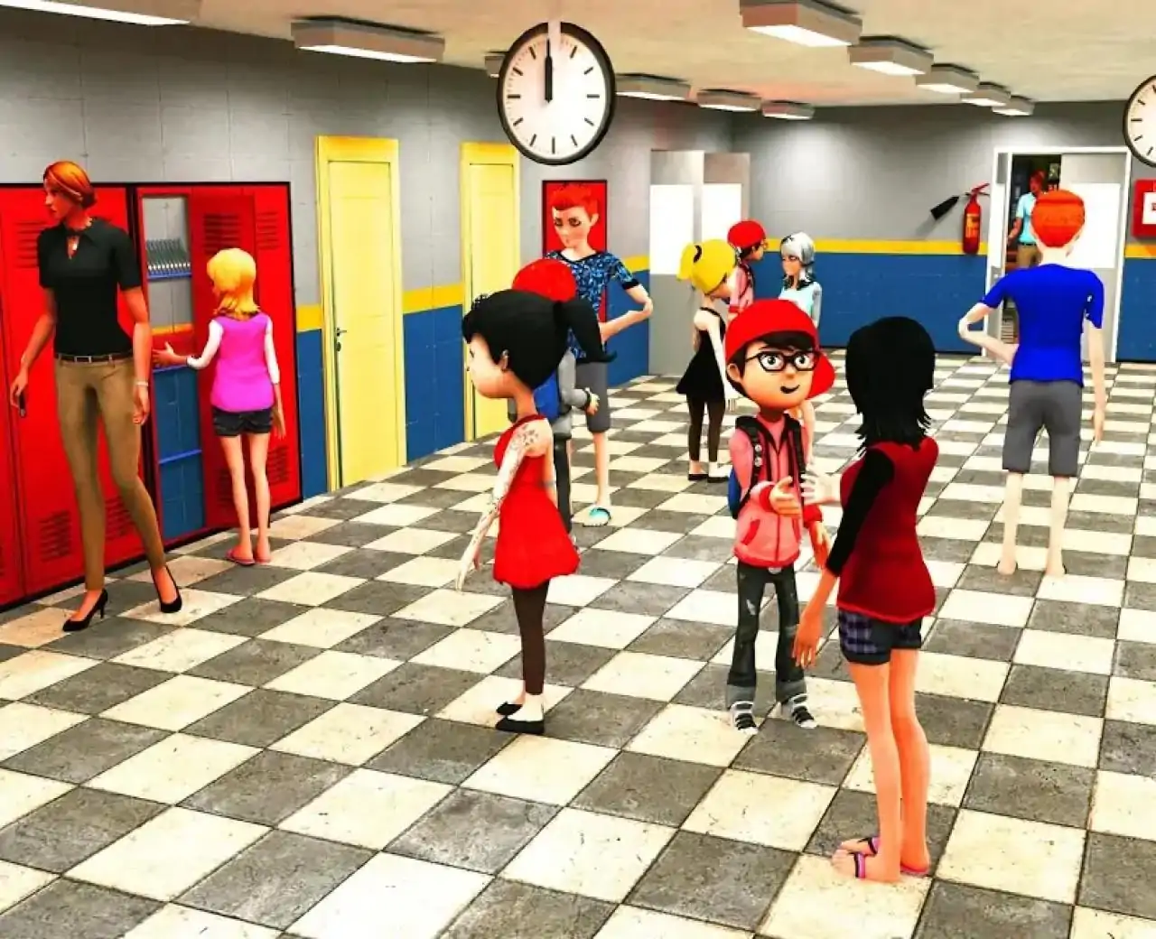 虚拟高中模拟器-学校游戏3D