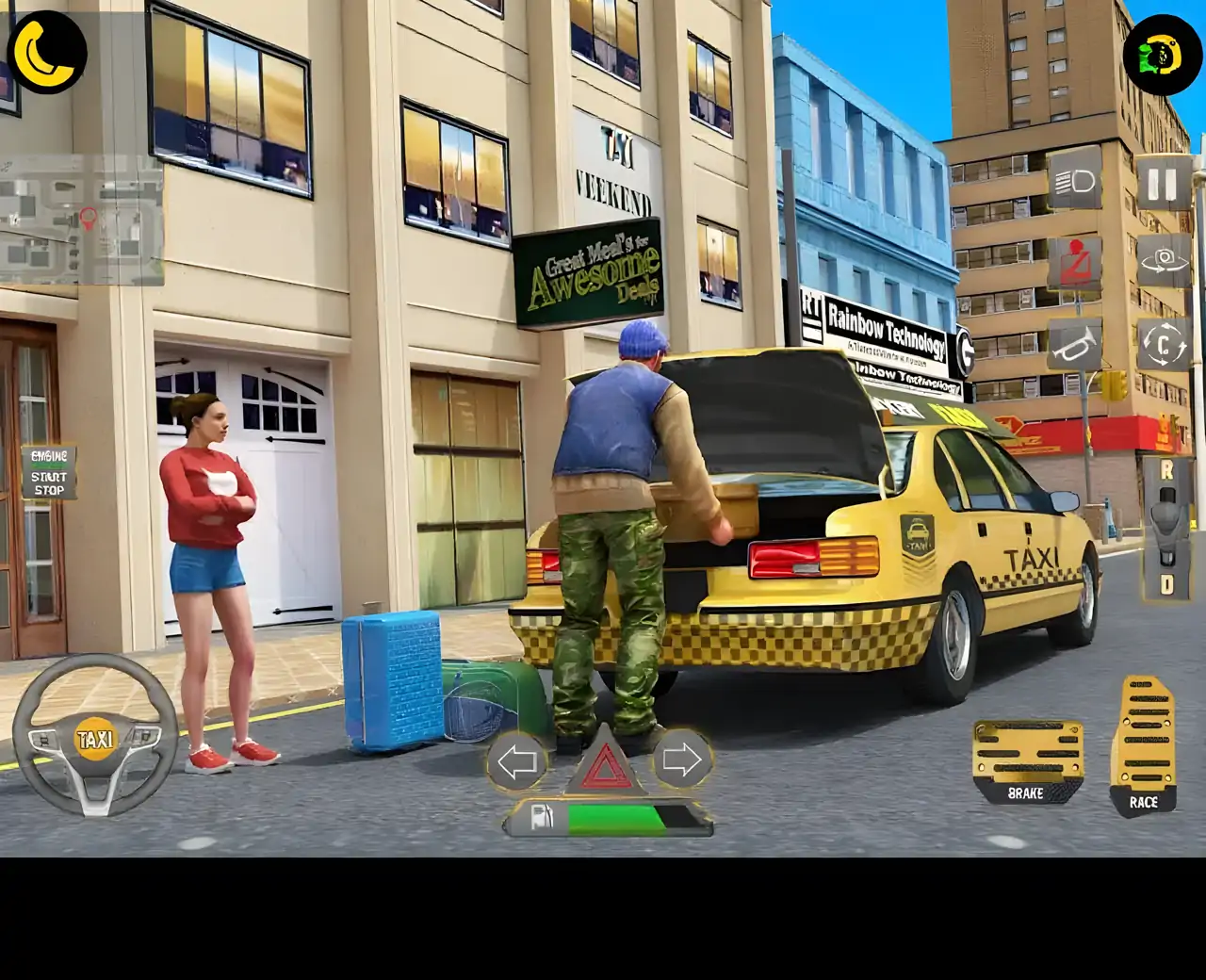 出租车驾驶汽车游戏