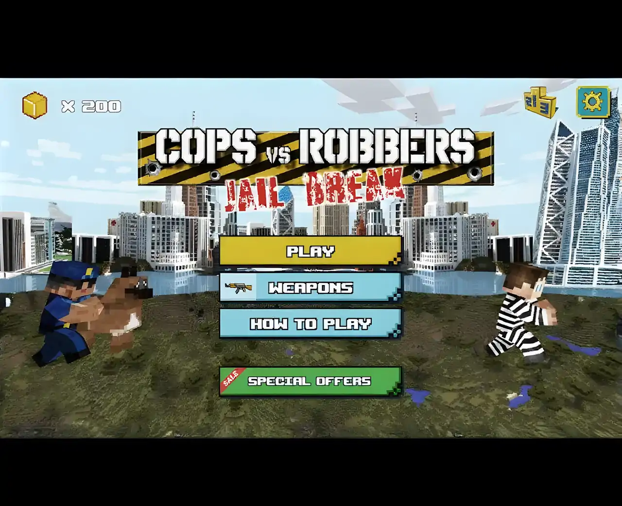 警察对强盗：越狱