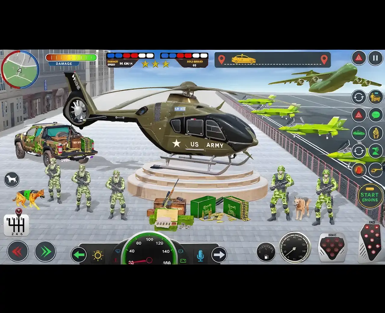 陆军汽车运输卡车