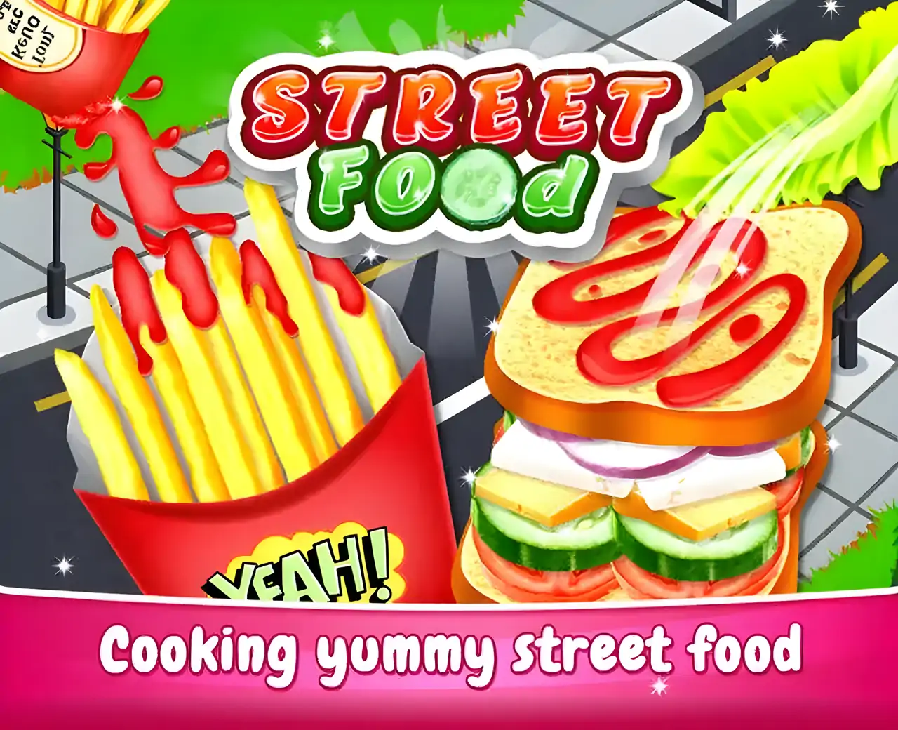 街头食品-烹饪大厨游戏