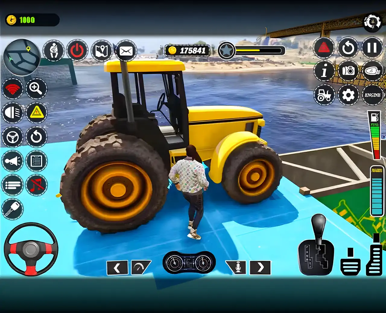 拖拉机驾驶模拟器