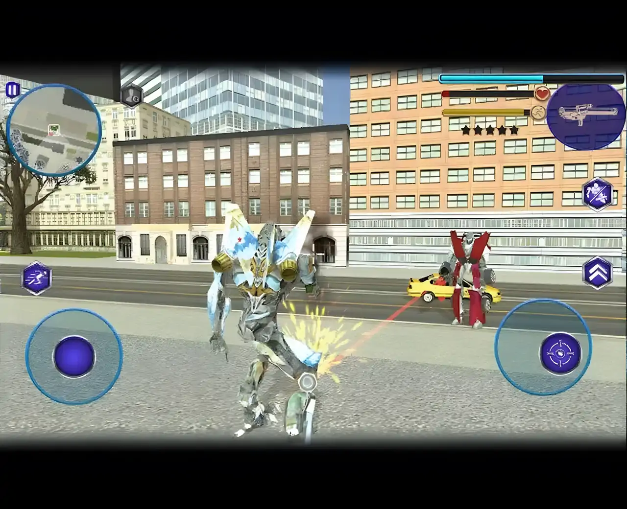 飞机变形机器人