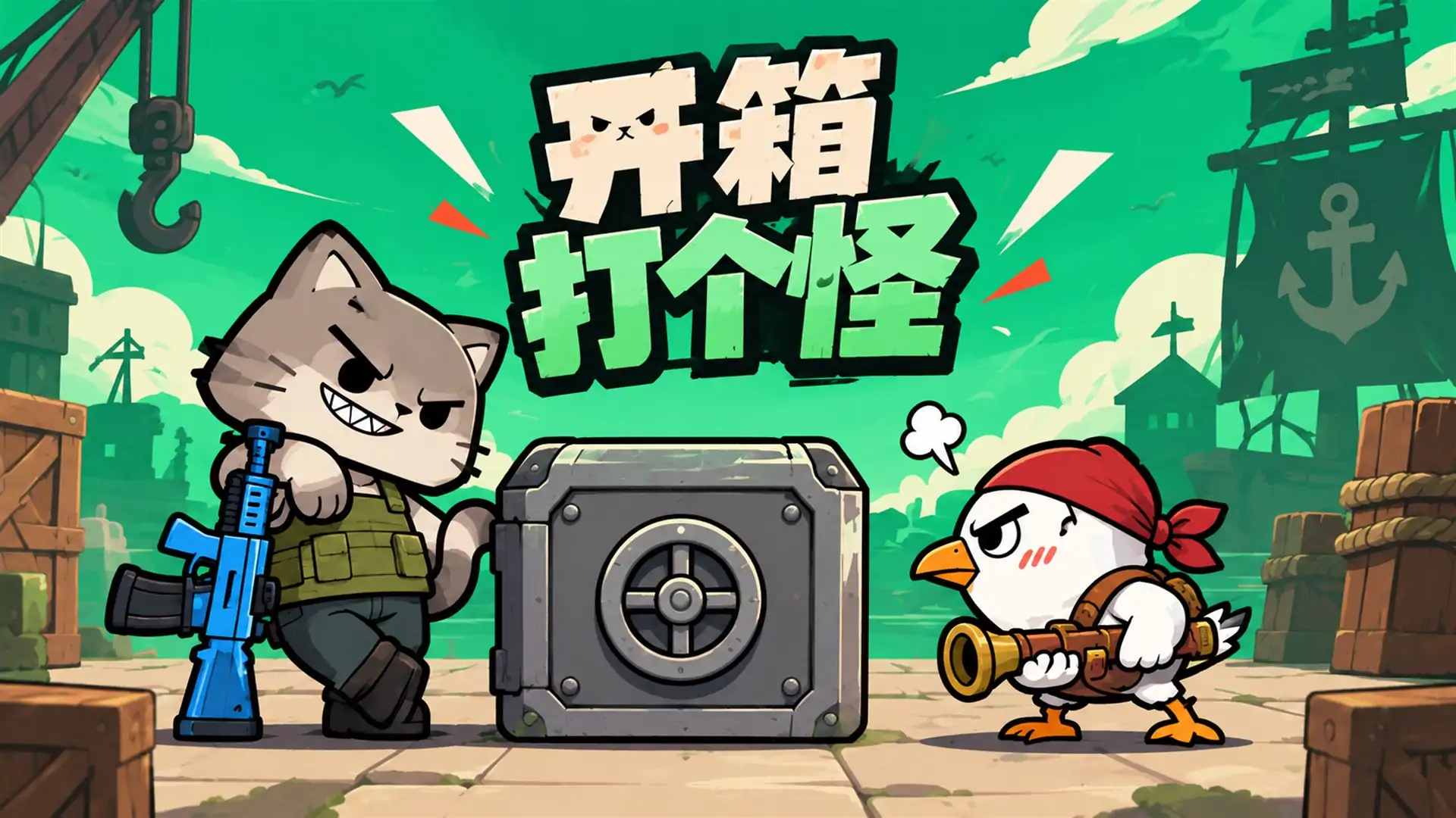 开箱打个怪