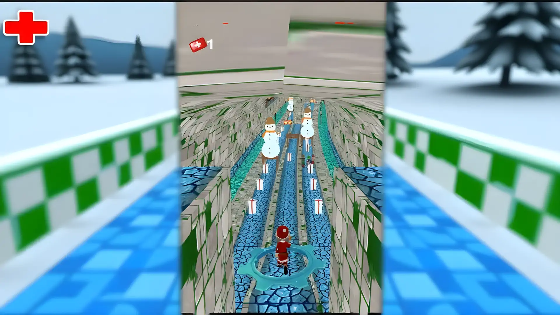 SuperSantaRun-圣诞广告