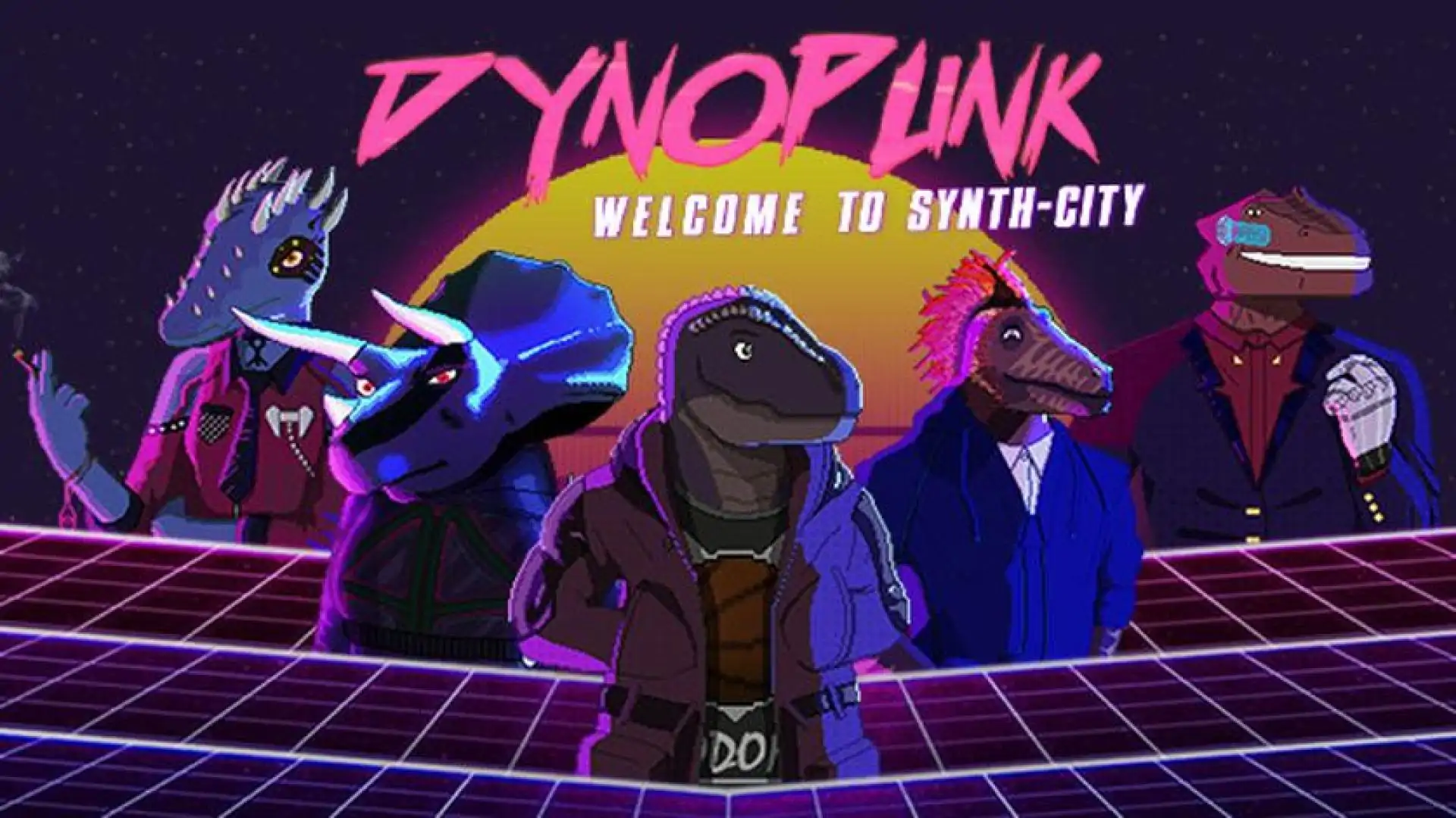 恐龙朋克:欢迎来到人造城 / Dynopunk: Welcome to Synth-City