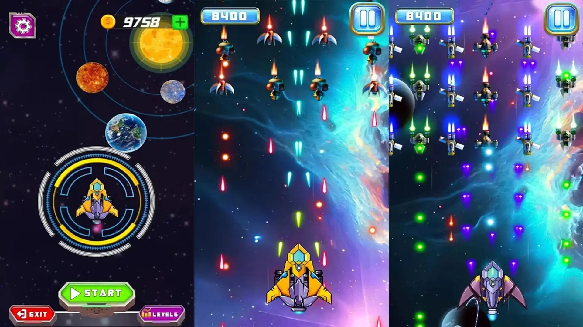银河太空射击外星战争