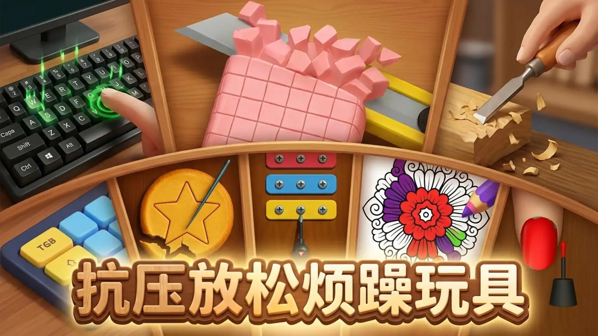 抗压放松烦躁玩具