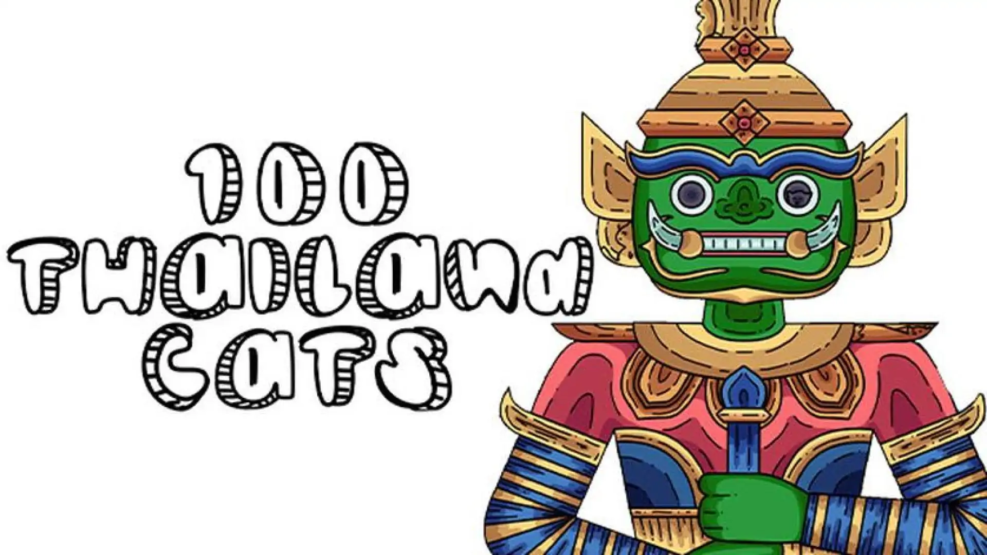 100 Thailand Cats