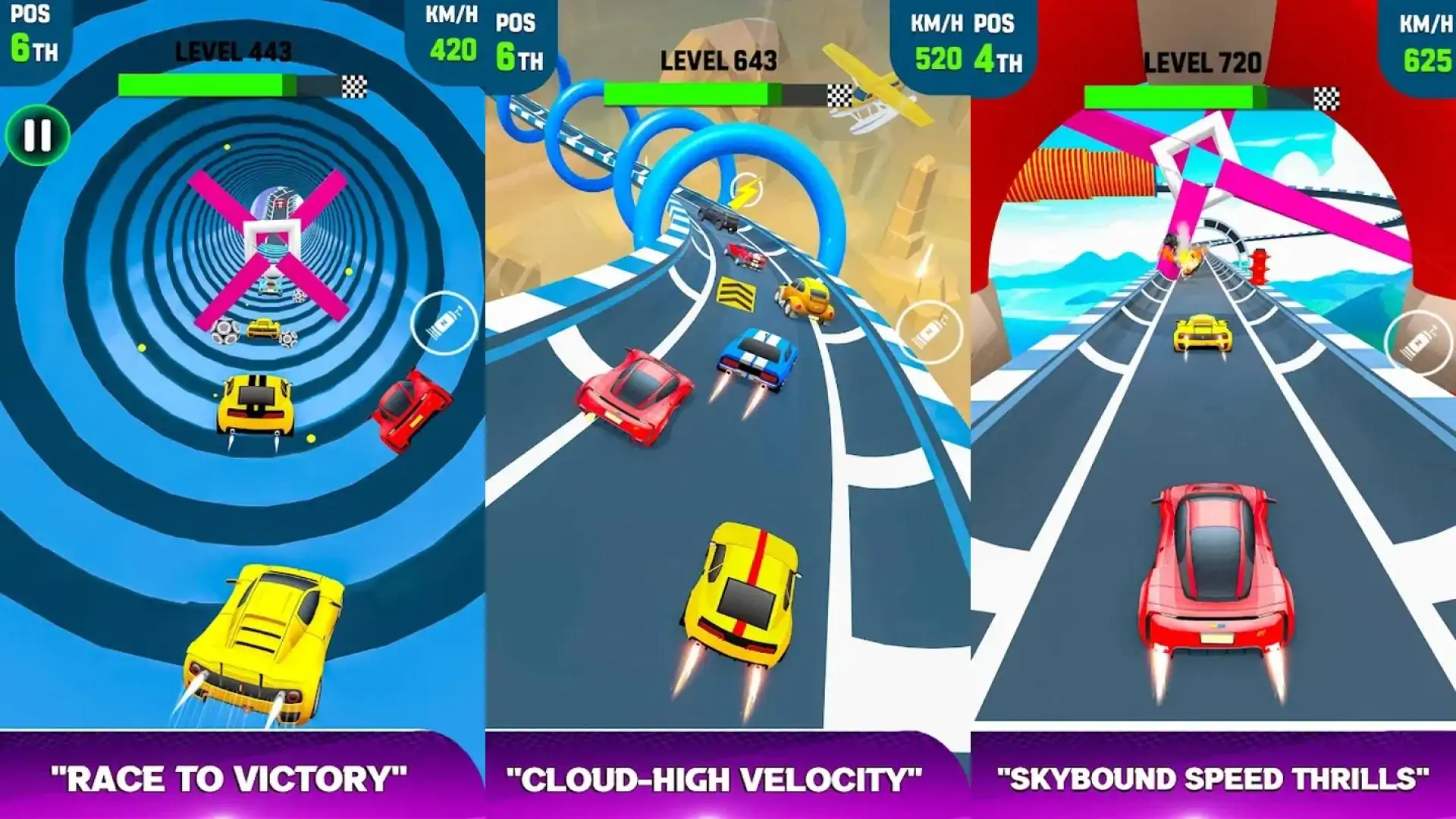 SkyRace3D：赛车游戏