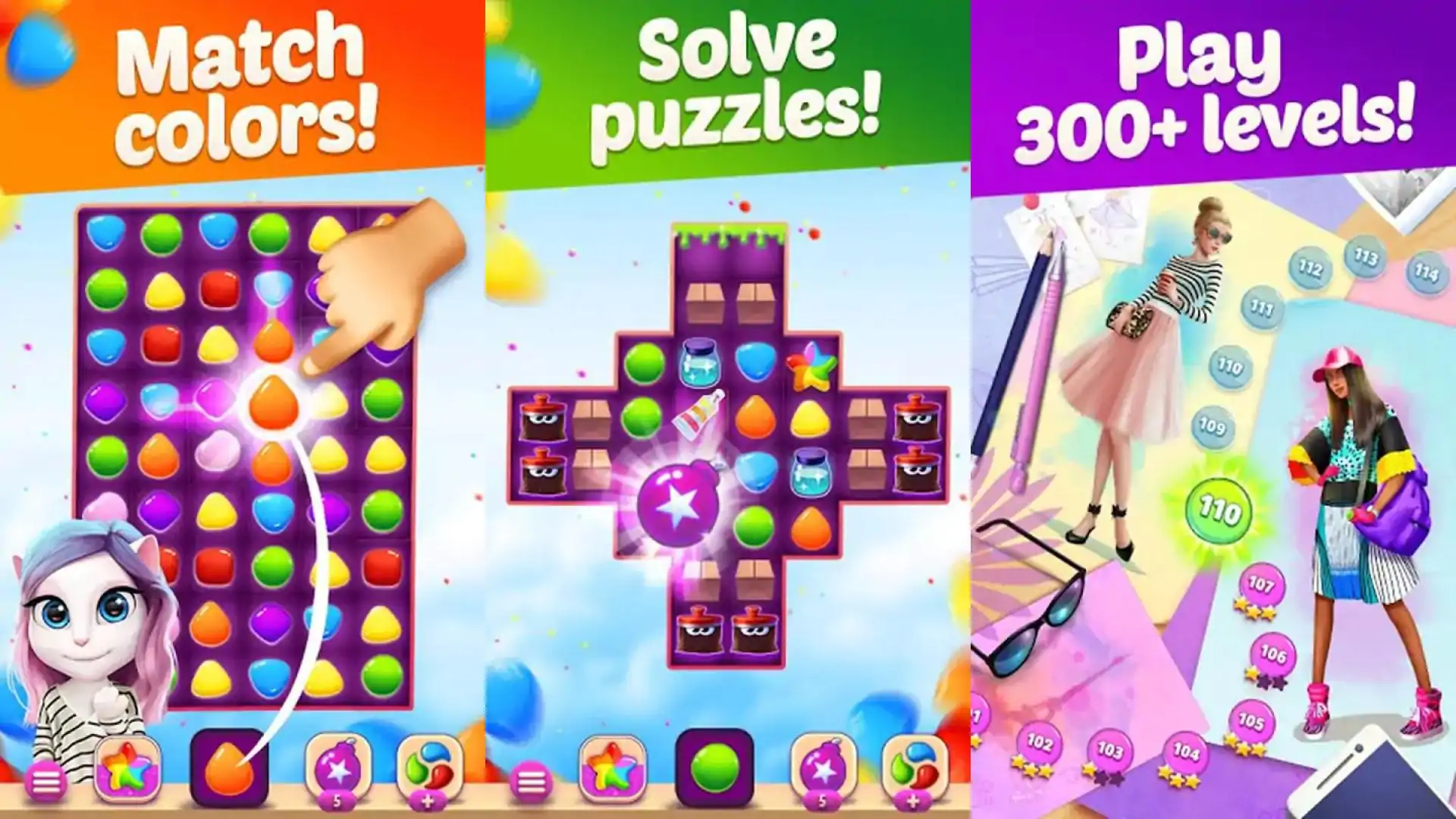 会说话的安吉拉色拉