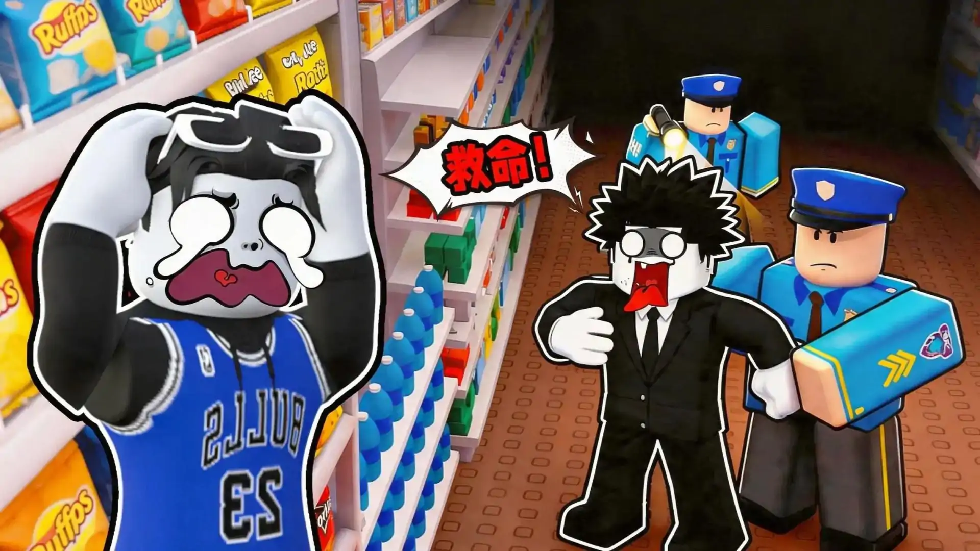 在超级商店过夜生存（Roblox地图）