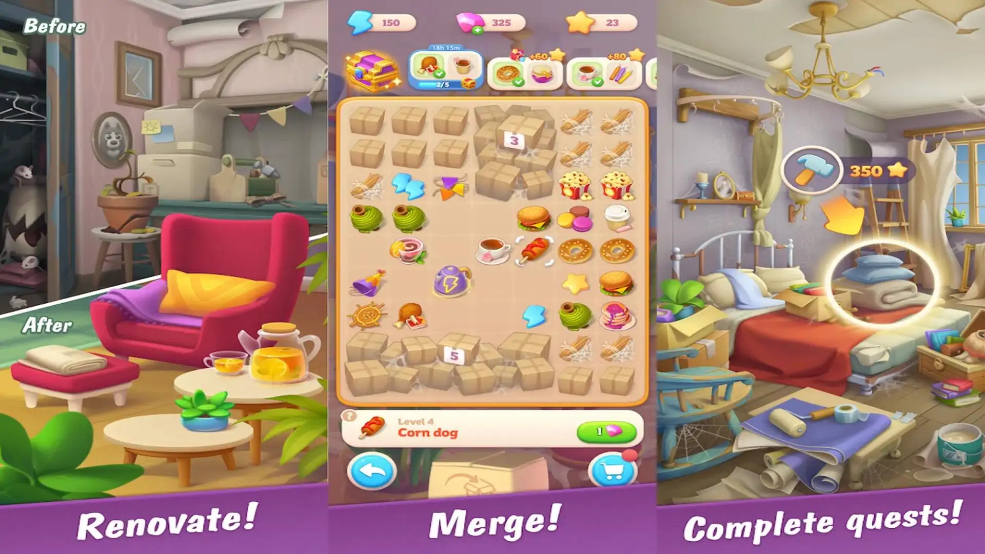 合并酒店帝国：设计