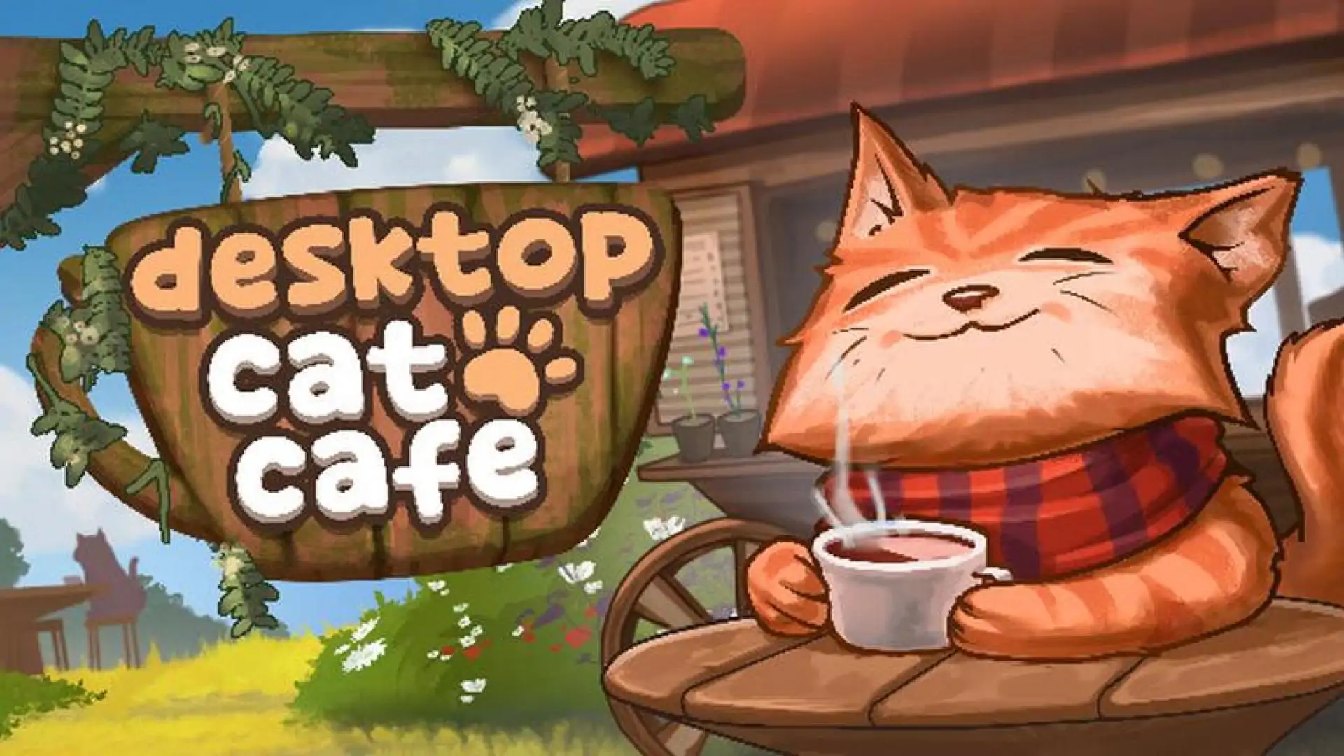 Desktop Cat Cafe