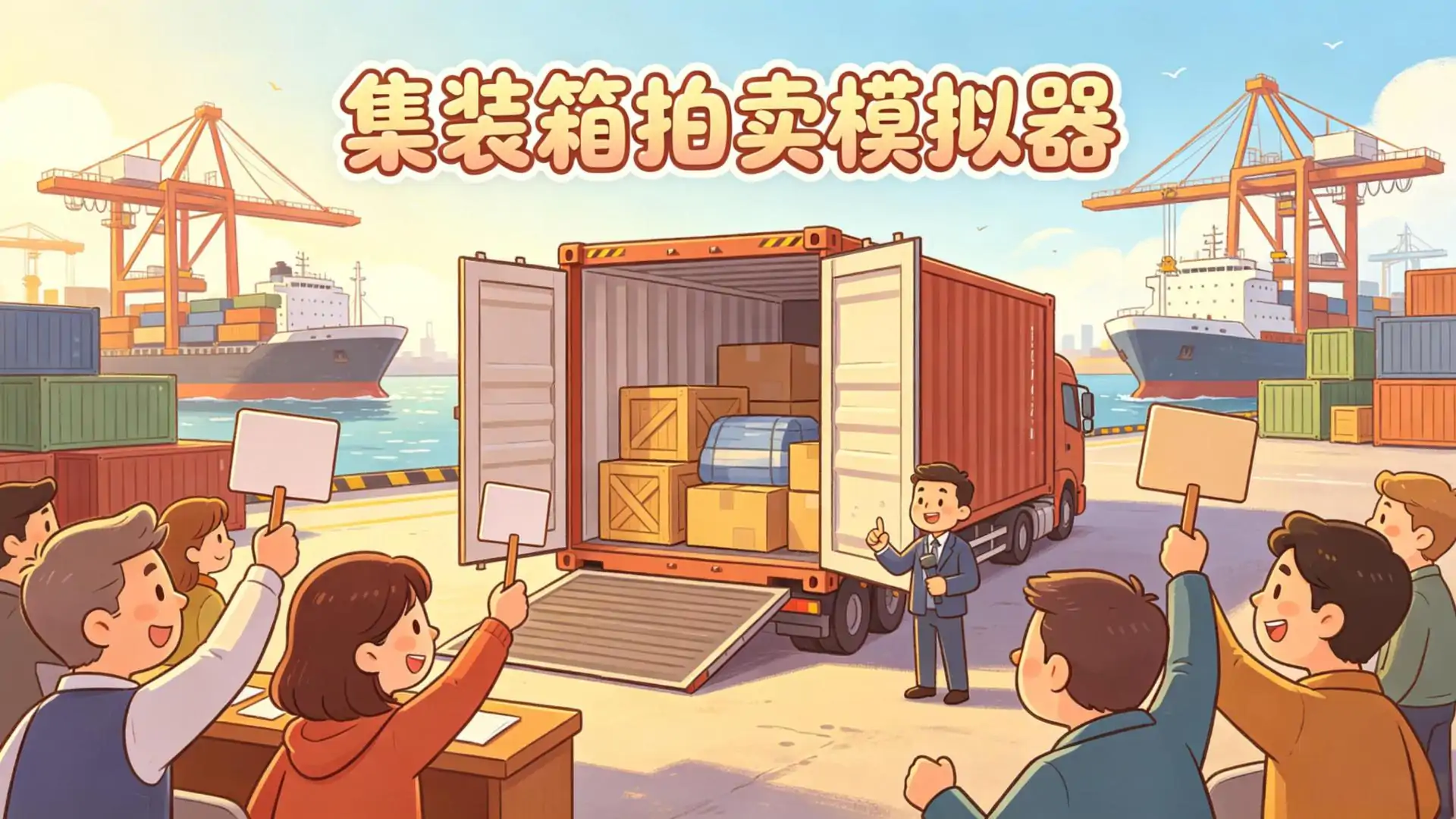 集装箱拍卖模拟器