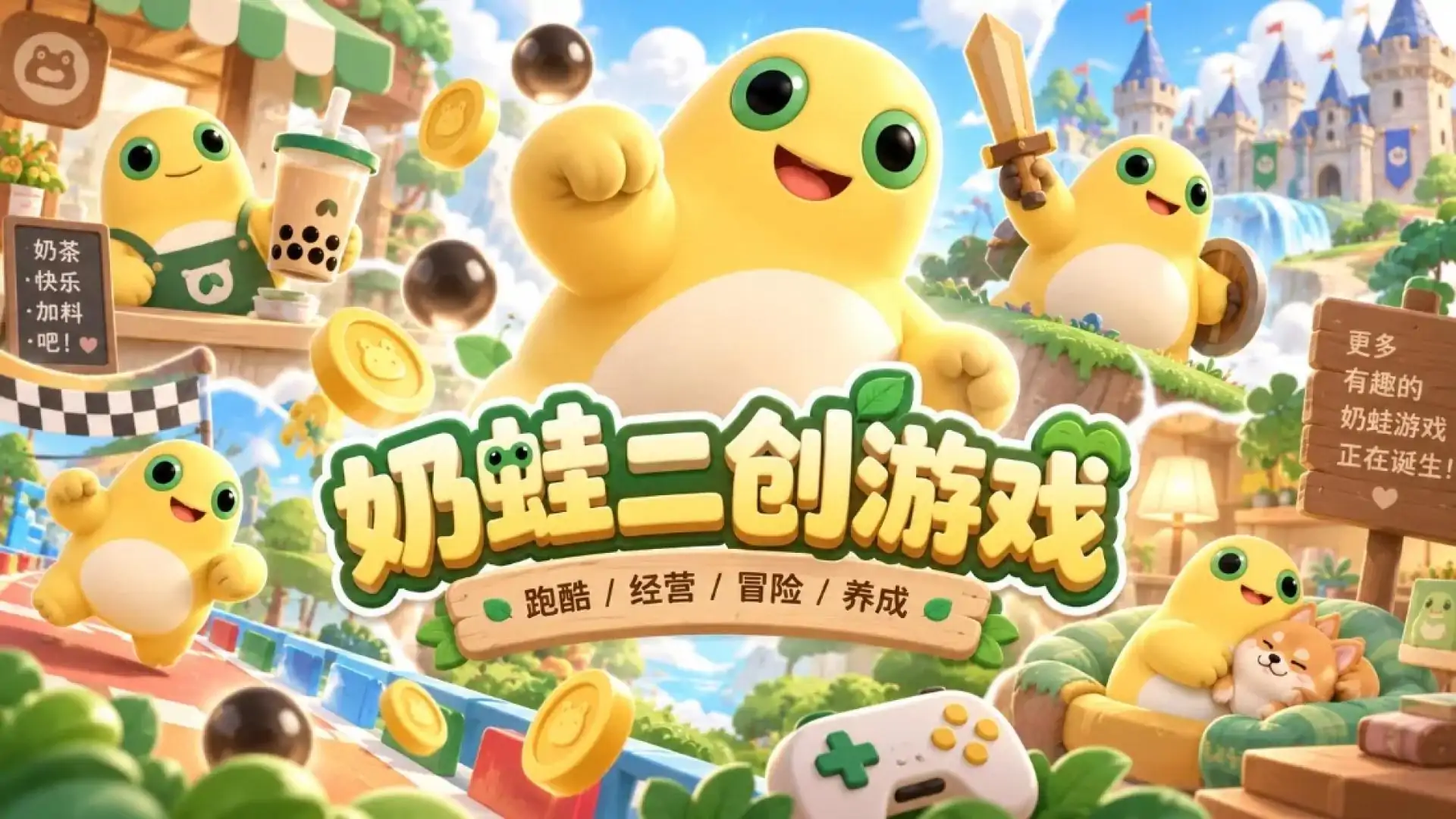 奶家人集合！(奶蛙二创)