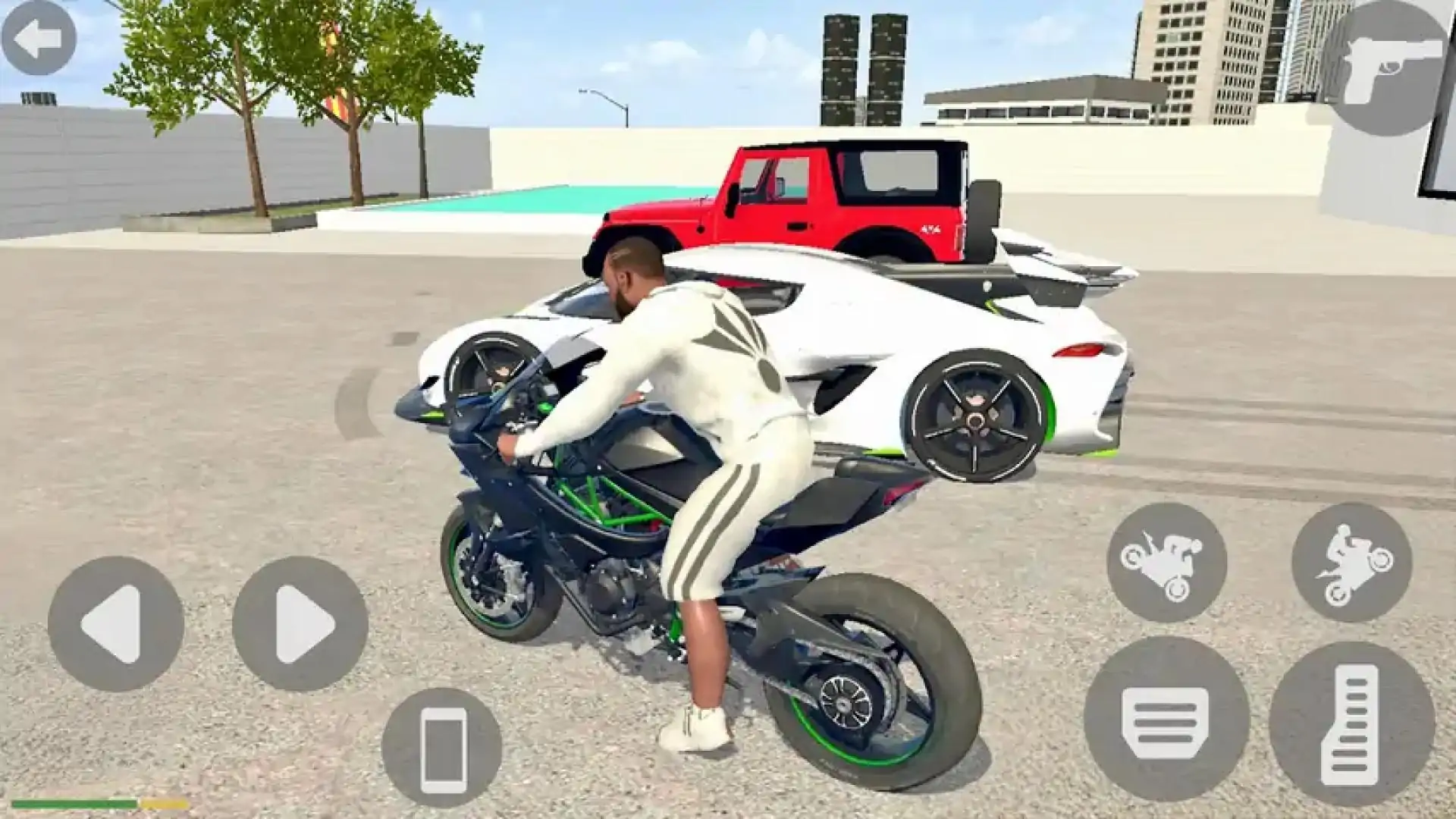 印度GT5摩托车3D