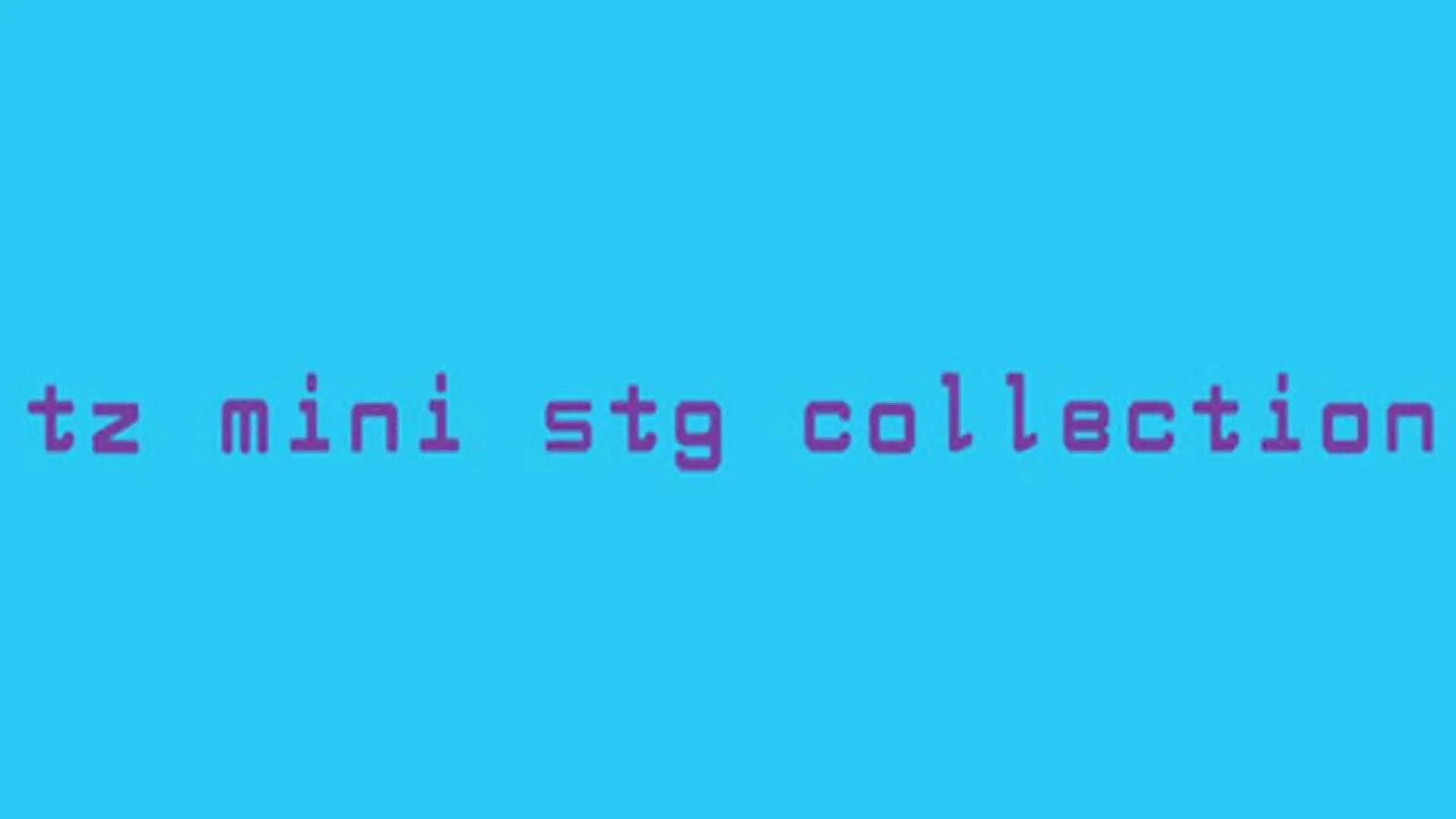 tz mini stg collection