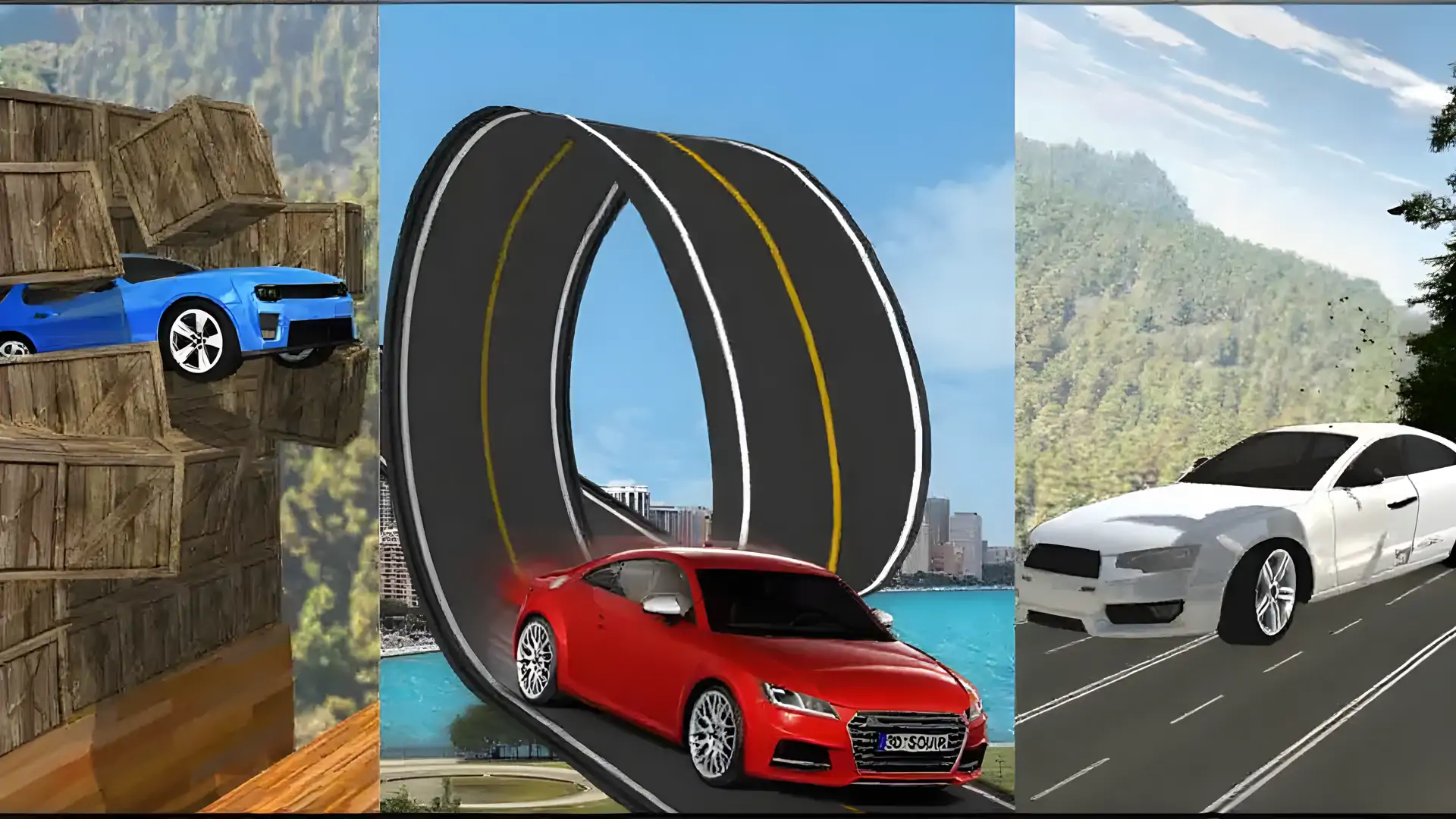 特技汽车挑战GT赛跑