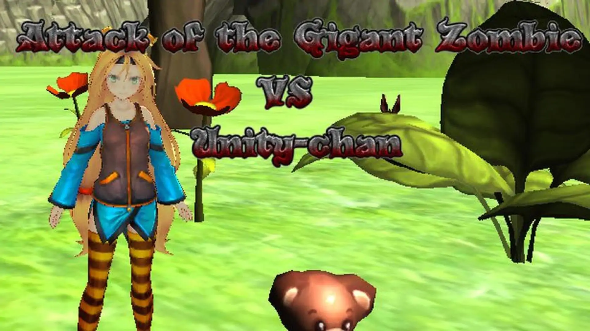 Attack of the Gigant Zombie vs Unity chan