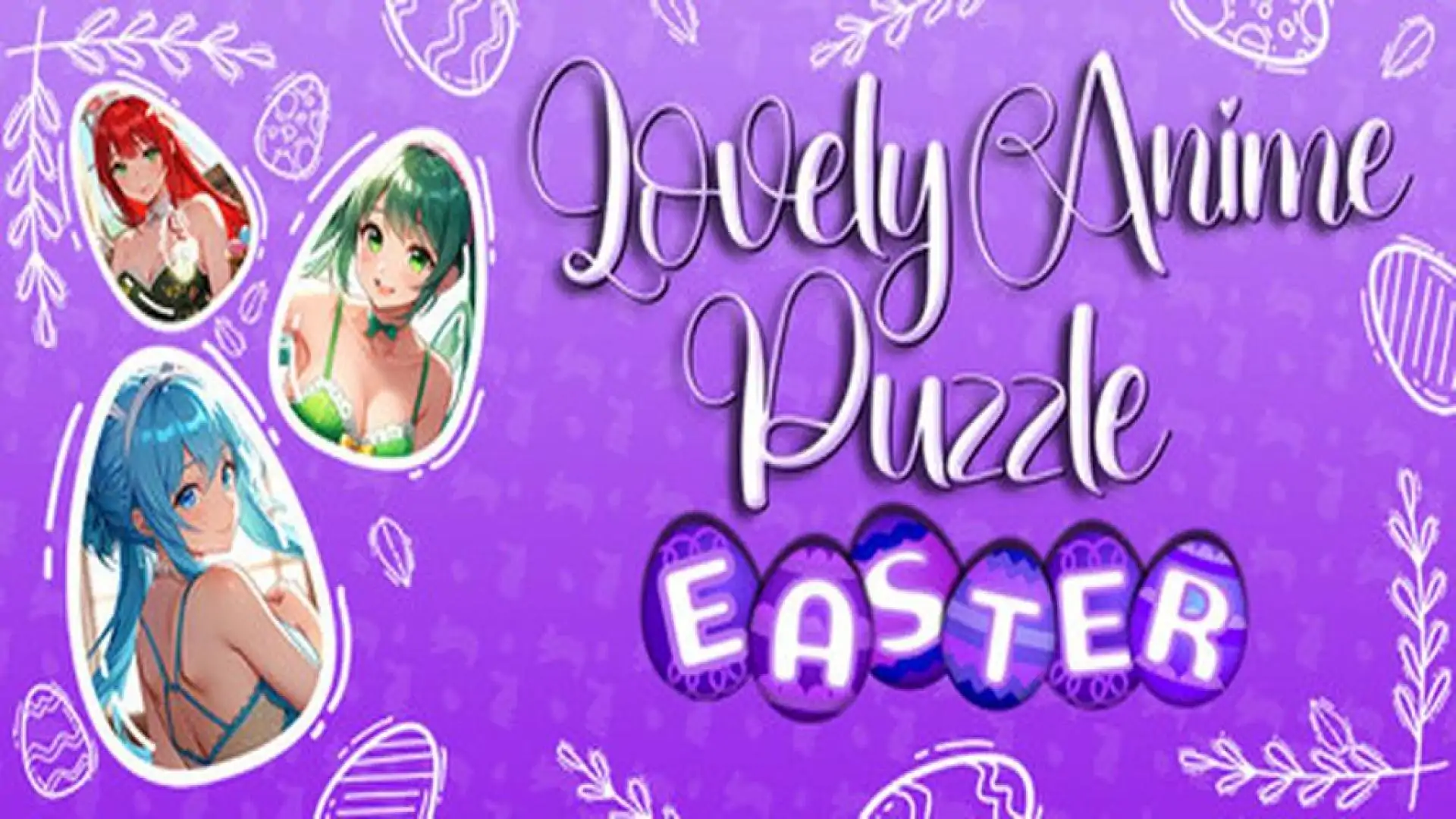 Lovely Anime Puzzle: Easter