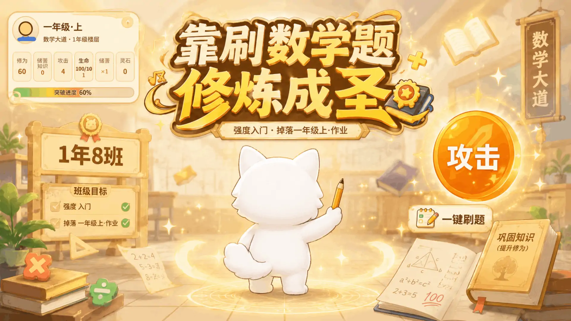 靠刷数学题修炼成圣