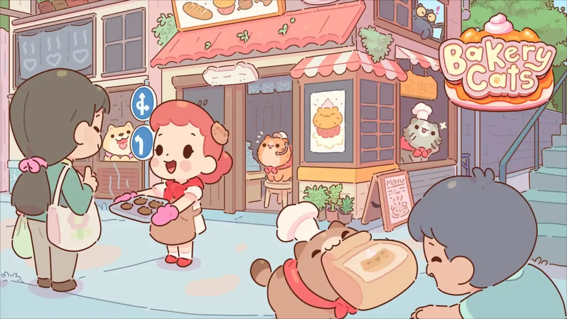 面包店猫
