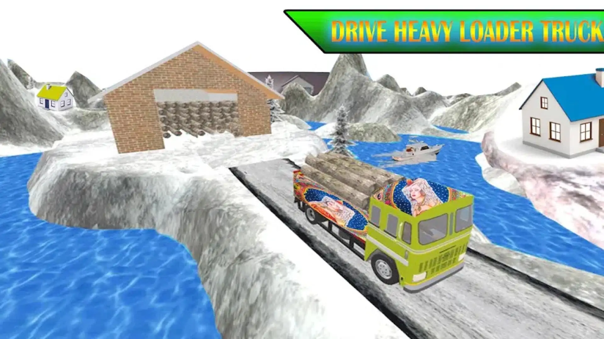 在卡车赛跑司机3D