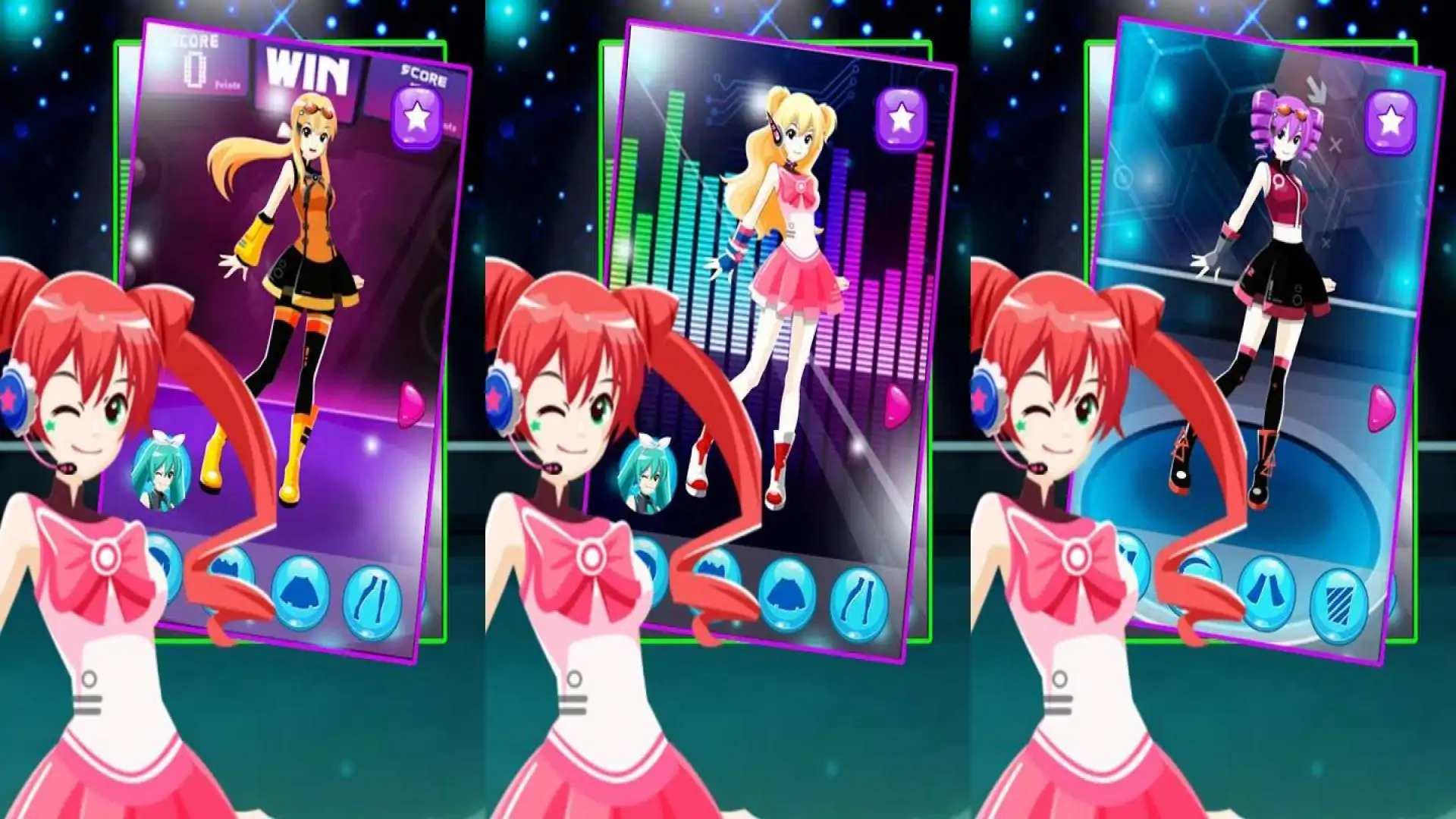 装扮初音未来rikarin游戏