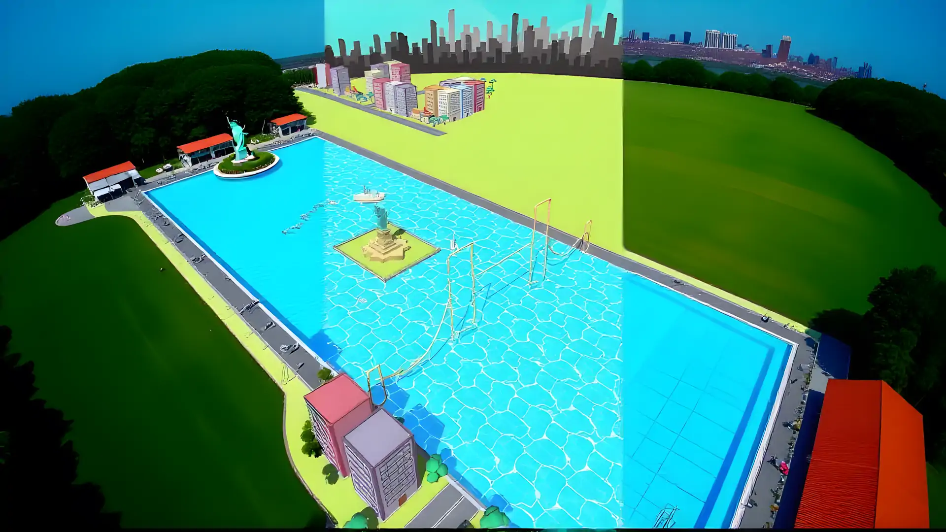 绘制城市3D