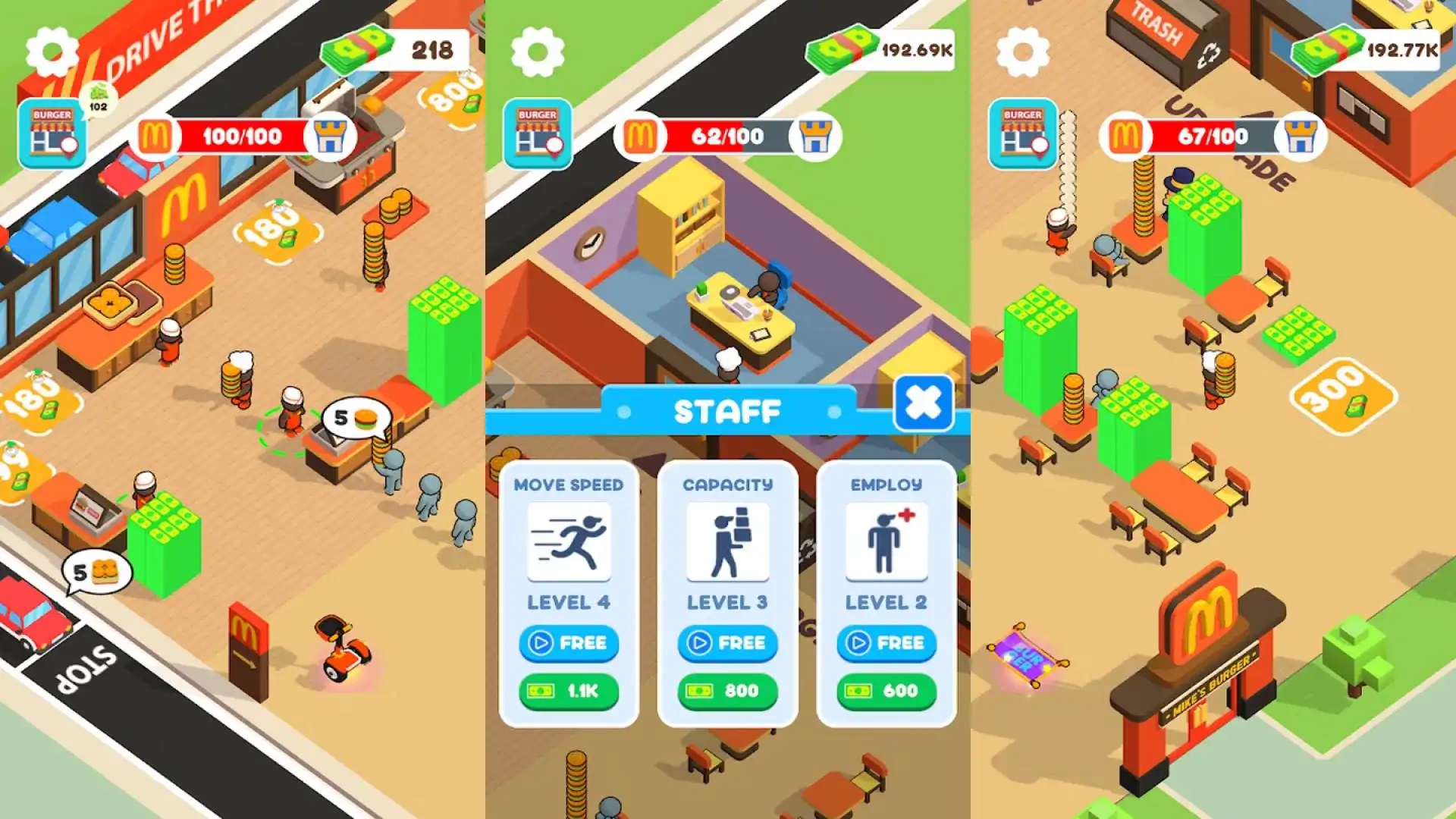 汉堡店员-我要卖汉堡