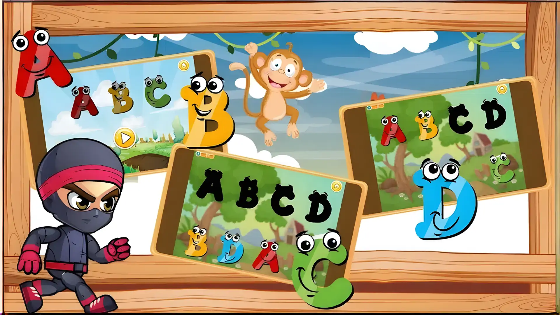 ABC学前字母追踪