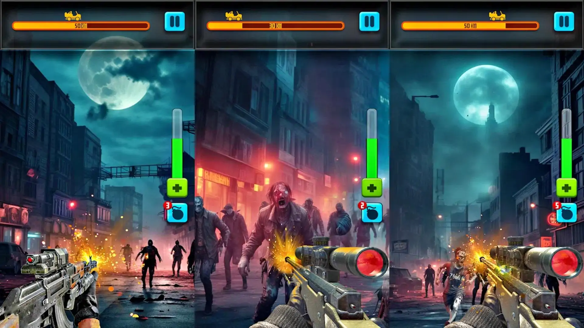 僵尸启示录生存第一人称射击游戏