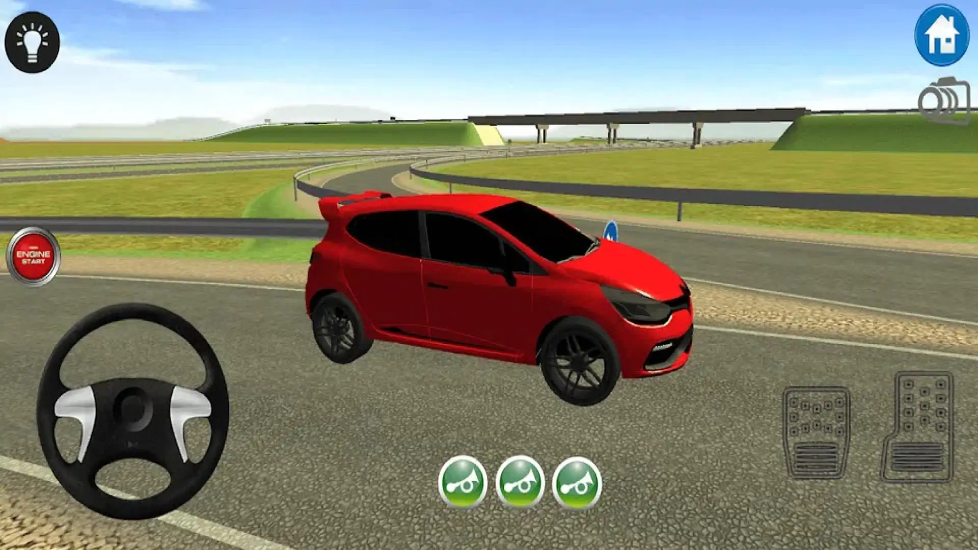 Clio模拟器3D汽车游戏