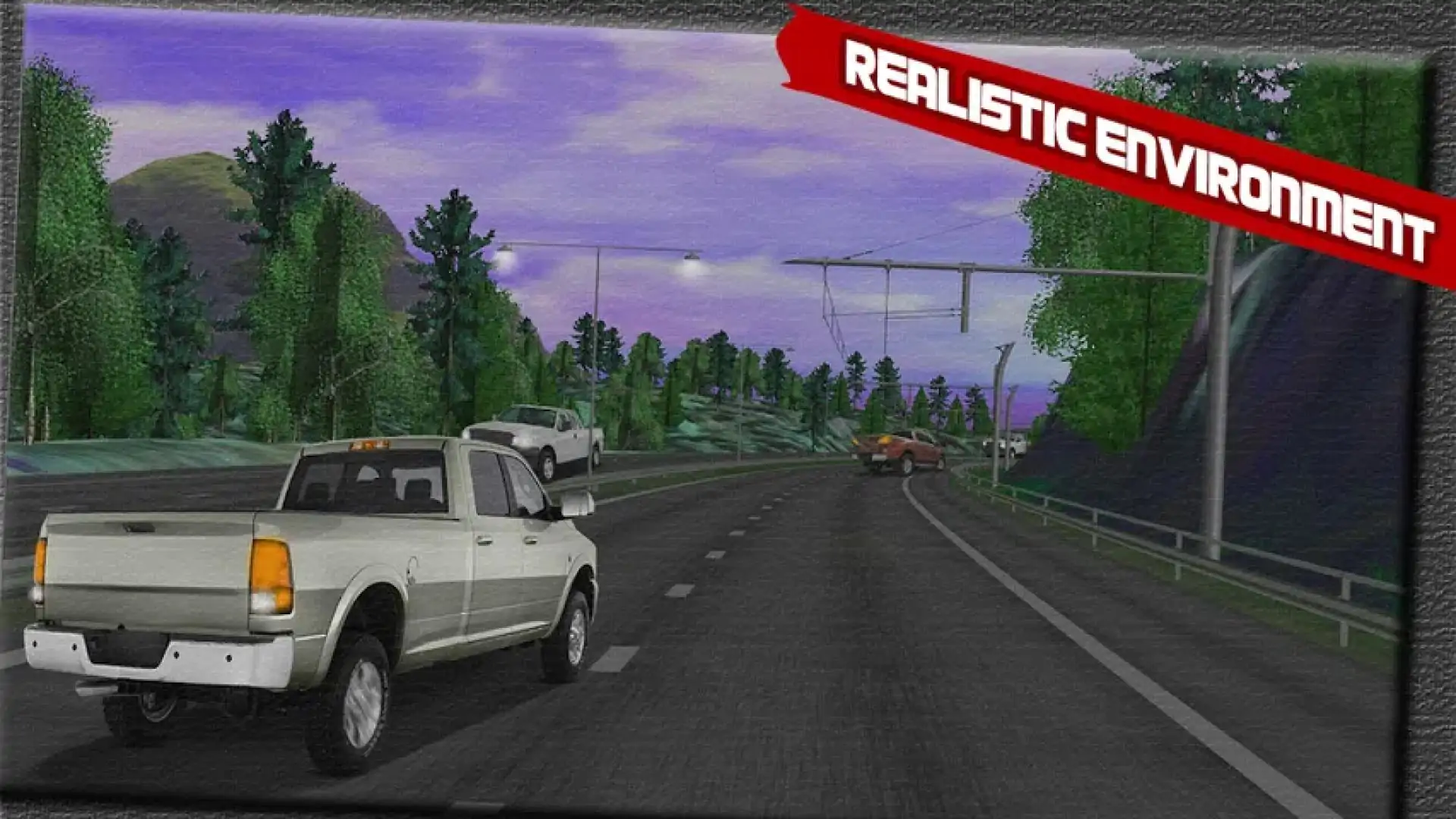 驾驶越野车卡车