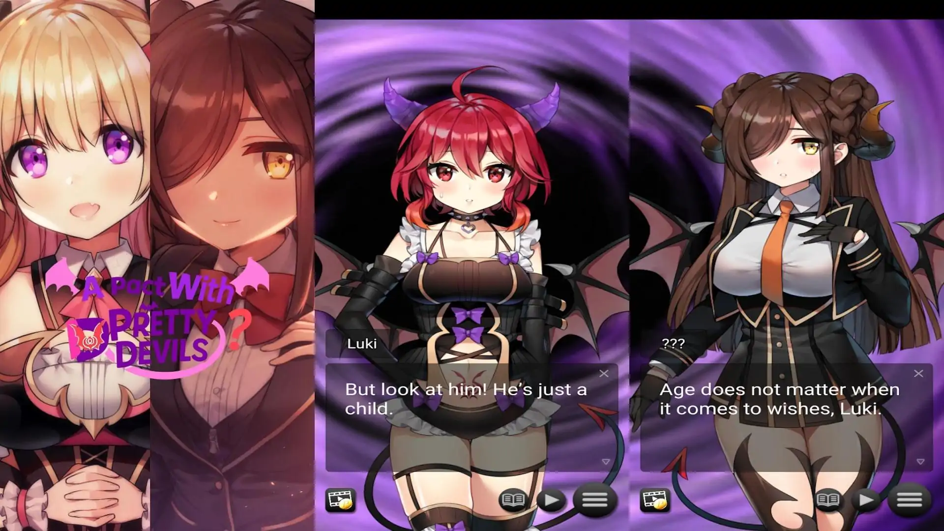 与三个漂亮魔鬼的约定