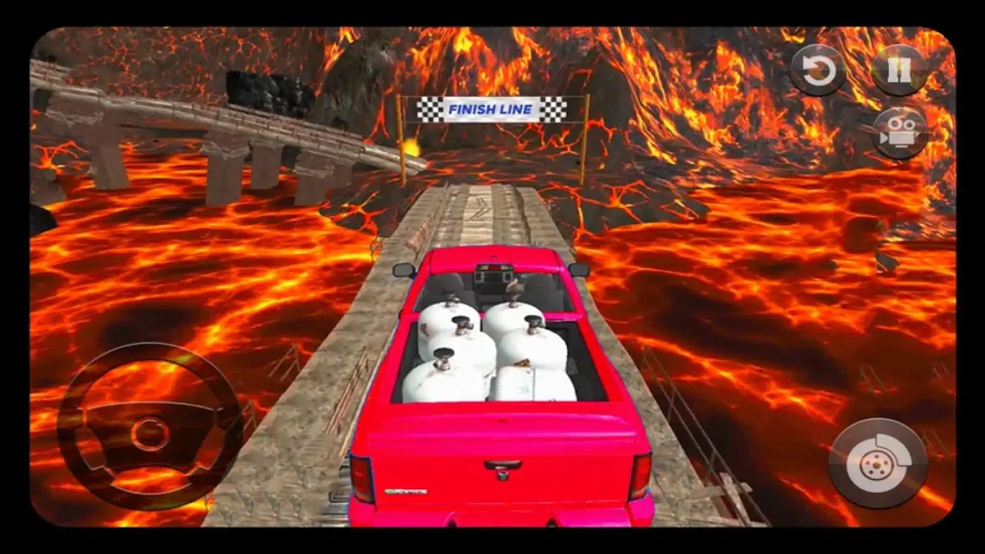 4x4越野货物运输3D：皮卡车