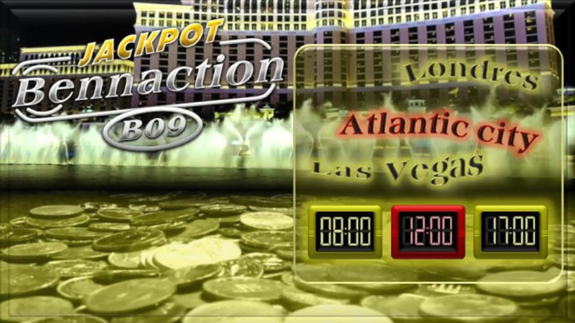 Jackpot Bennaction - B09 : Discover The Mystery Combination