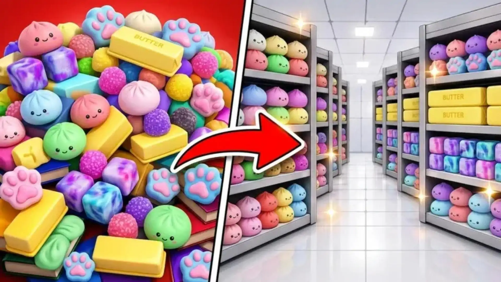 清理这些软萌玩具吧！（Roblox地图）