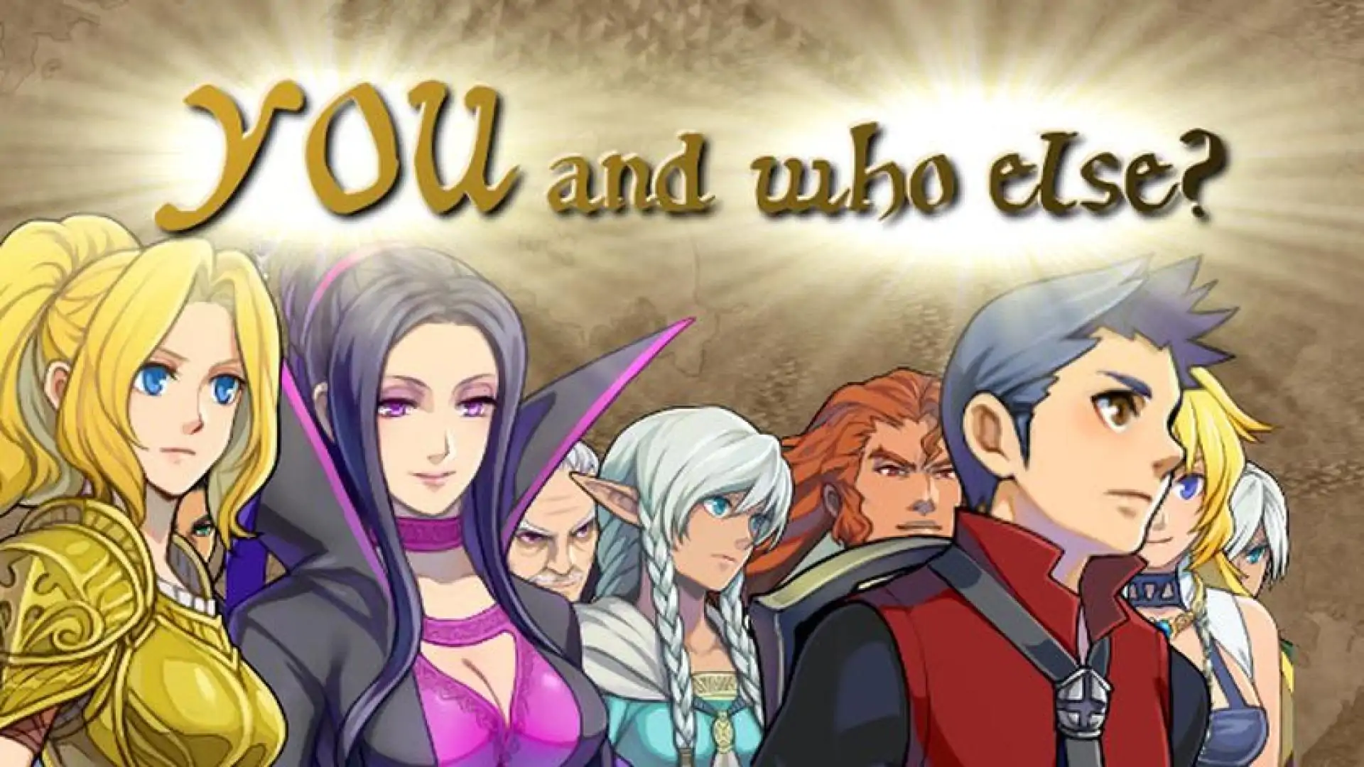 You... and who else?