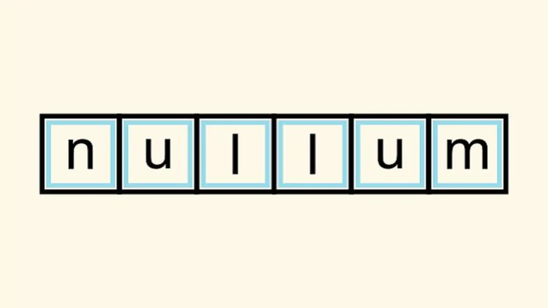 Nullum