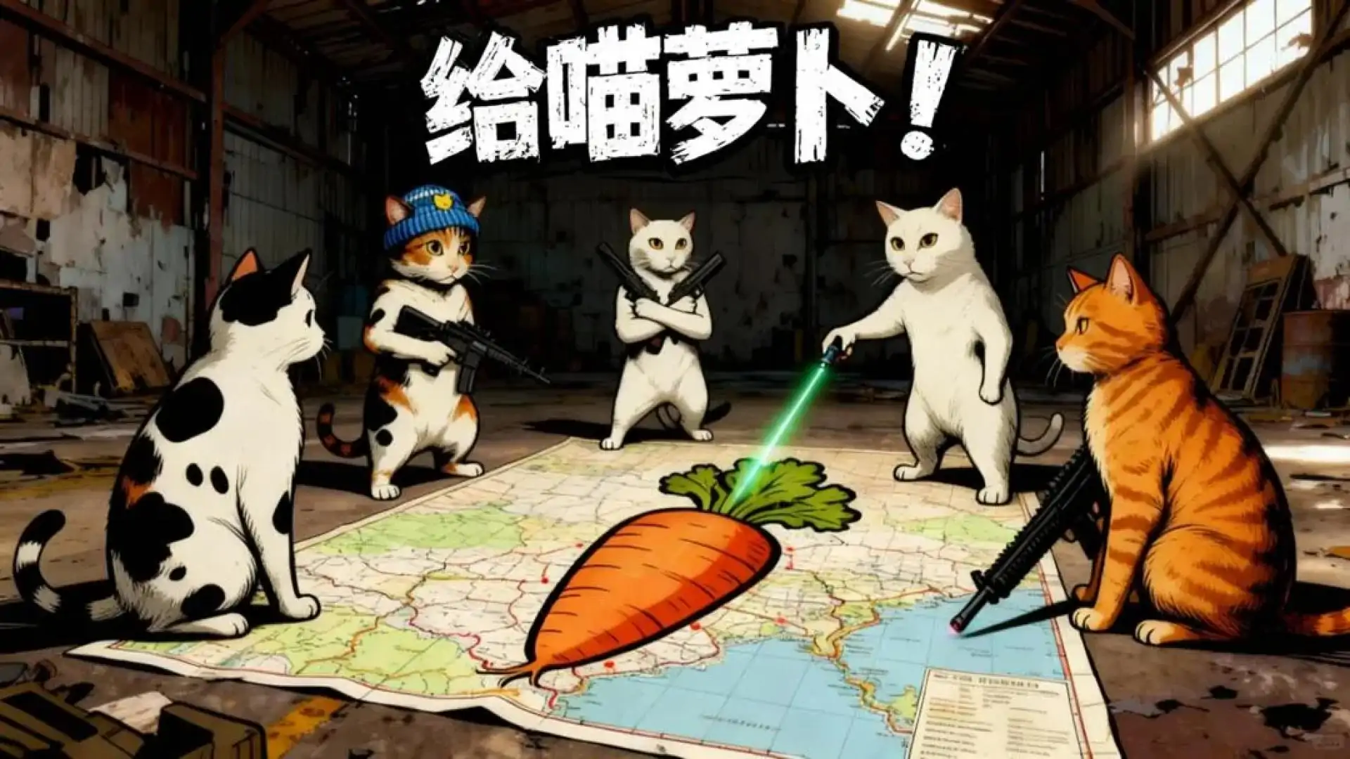 给喵萝卜！