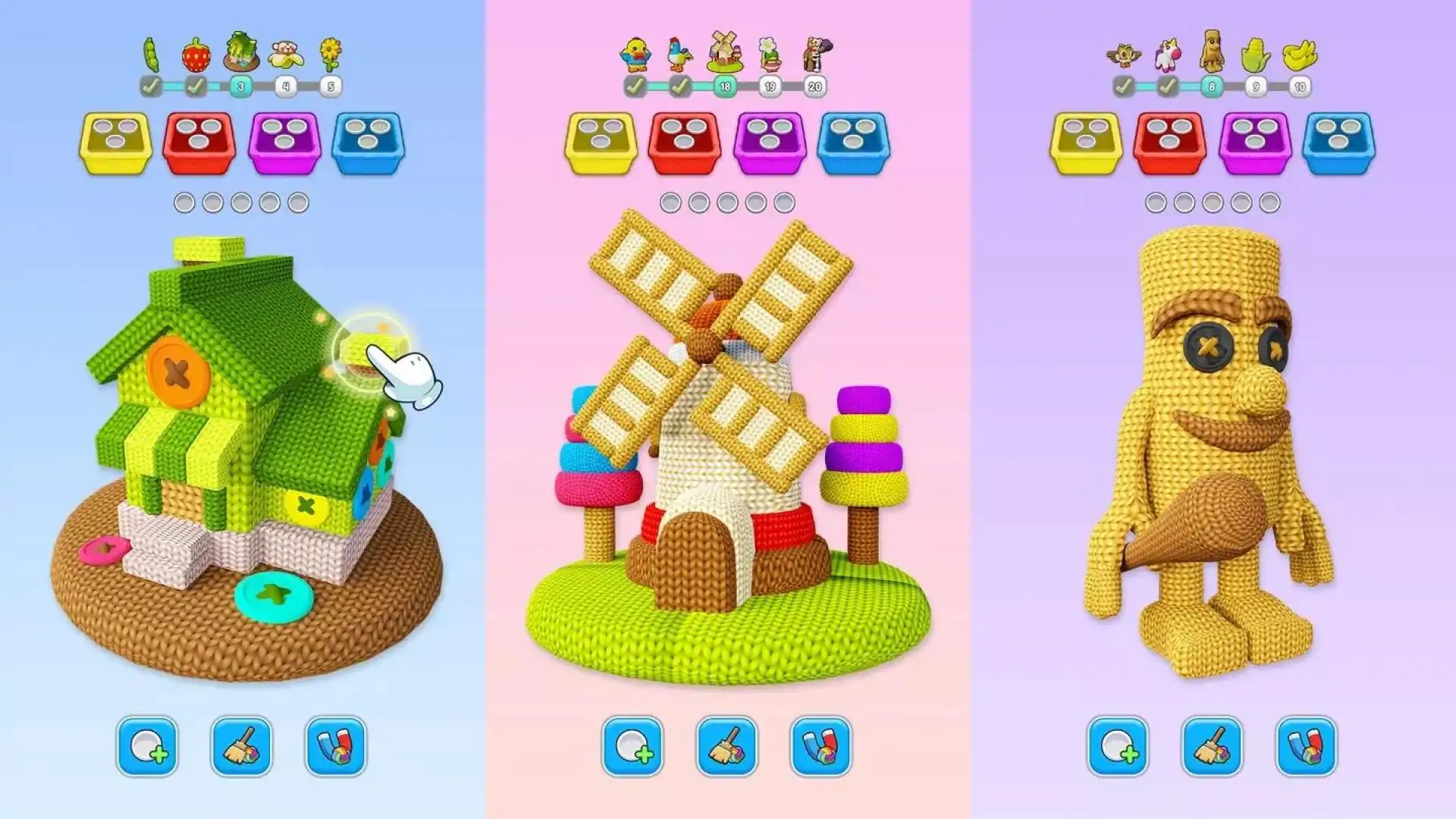 纱线排序3D：果酱难题