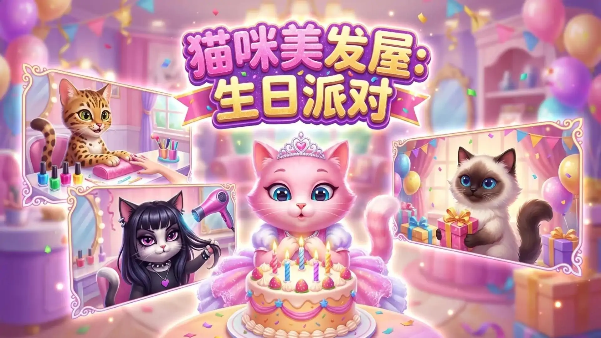 猫咪美发屋：生日派对