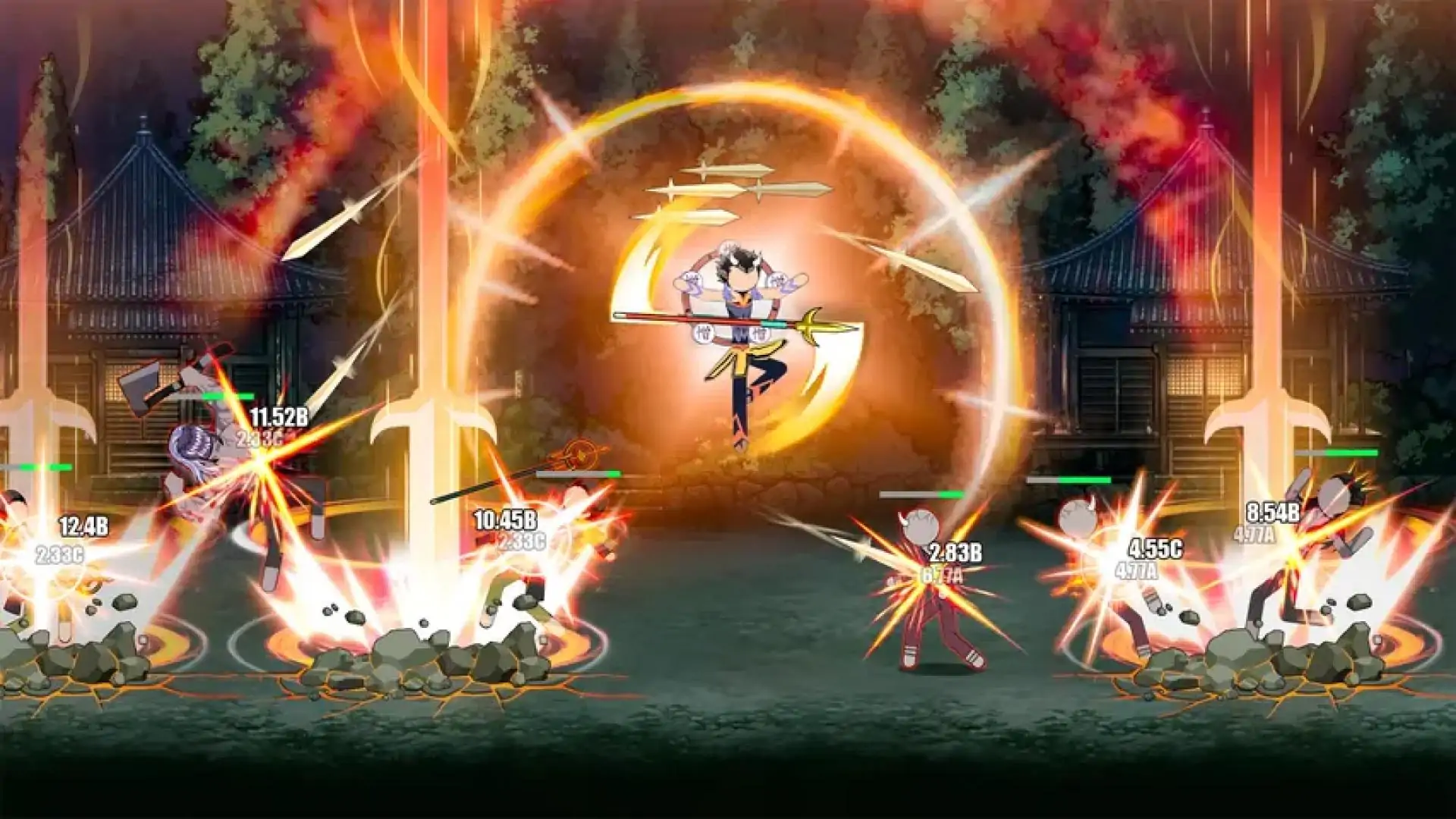 StickDemon战斗：闲置RPG