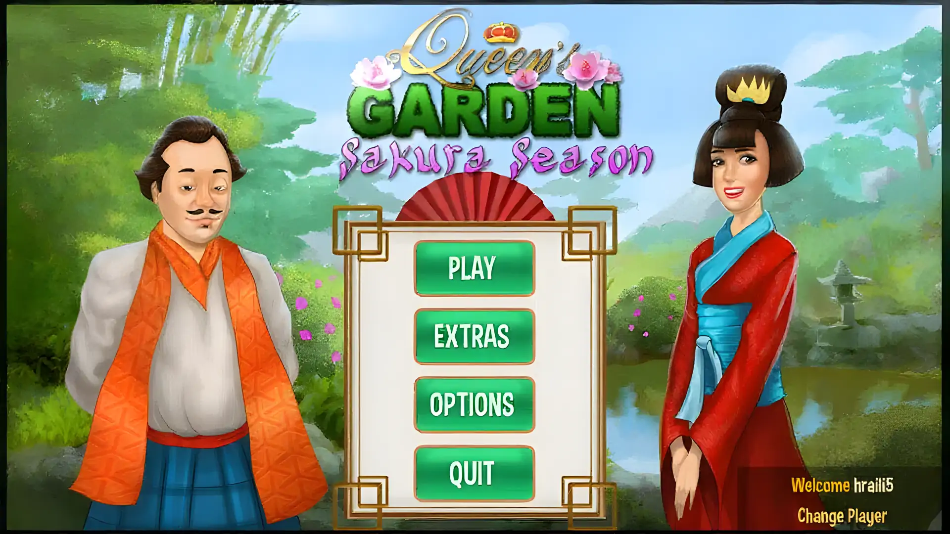 王后庭园4:樱花季节