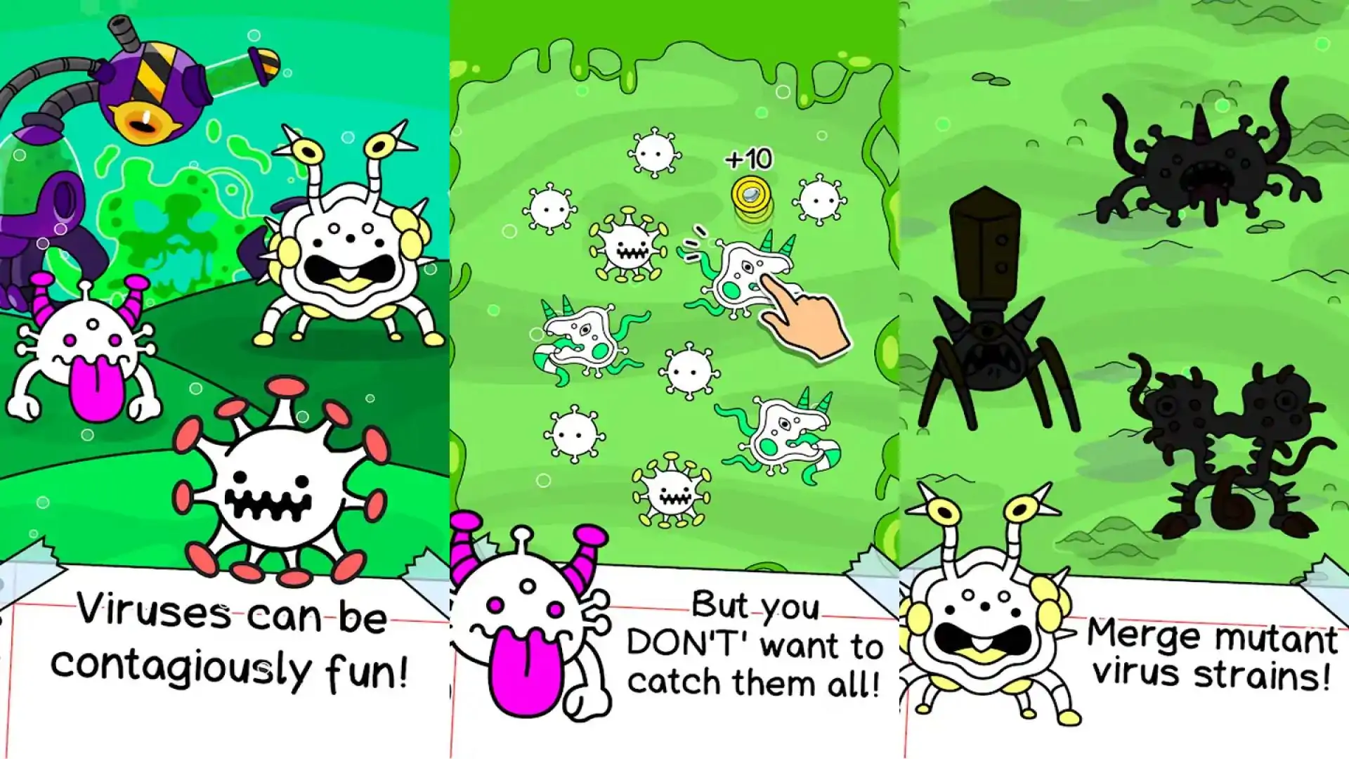 病毒进化-合并和创造突变疾病