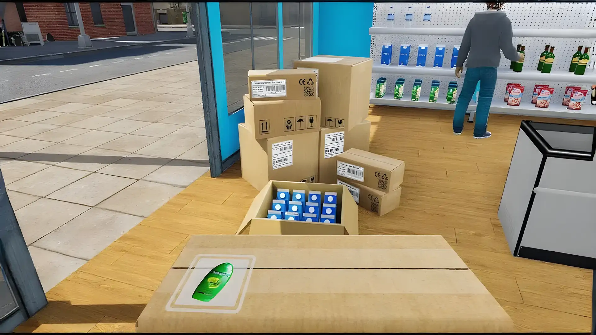 商店管理模拟器